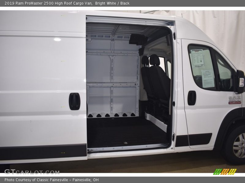 Bright White / Black 2019 Ram ProMaster 2500 High Roof Cargo Van