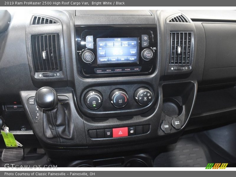 Bright White / Black 2019 Ram ProMaster 2500 High Roof Cargo Van