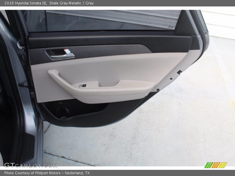 Shale Gray Metallic / Gray 2016 Hyundai Sonata SE