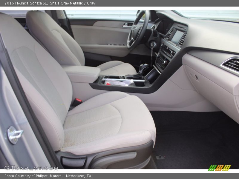 Shale Gray Metallic / Gray 2016 Hyundai Sonata SE