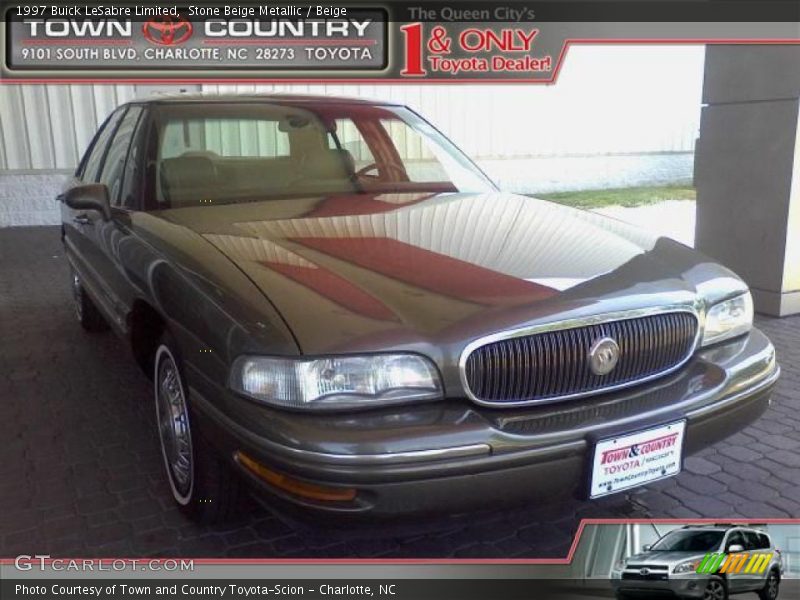 Stone Beige Metallic / Beige 1997 Buick LeSabre Limited