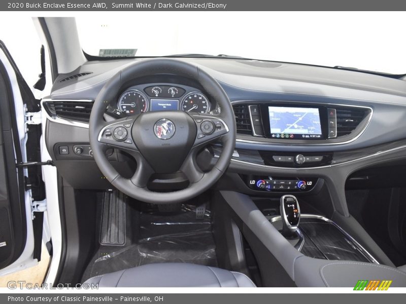 Summit White / Dark Galvinized/Ebony 2020 Buick Enclave Essence AWD