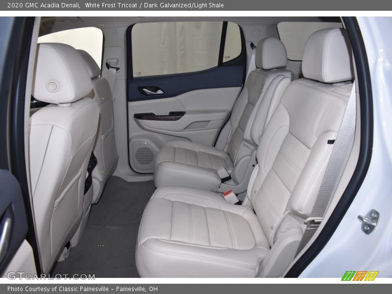 White Frost Tricoat / Dark Galvanized/Light Shale 2020 GMC Acadia Denali