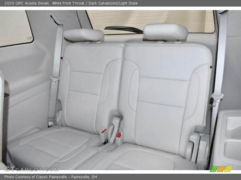 White Frost Tricoat / Dark Galvanized/Light Shale 2020 GMC Acadia Denali