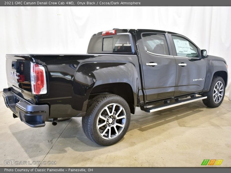 Onyx Black / Cocoa/Dark Atmosphere 2021 GMC Canyon Denali Crew Cab 4WD