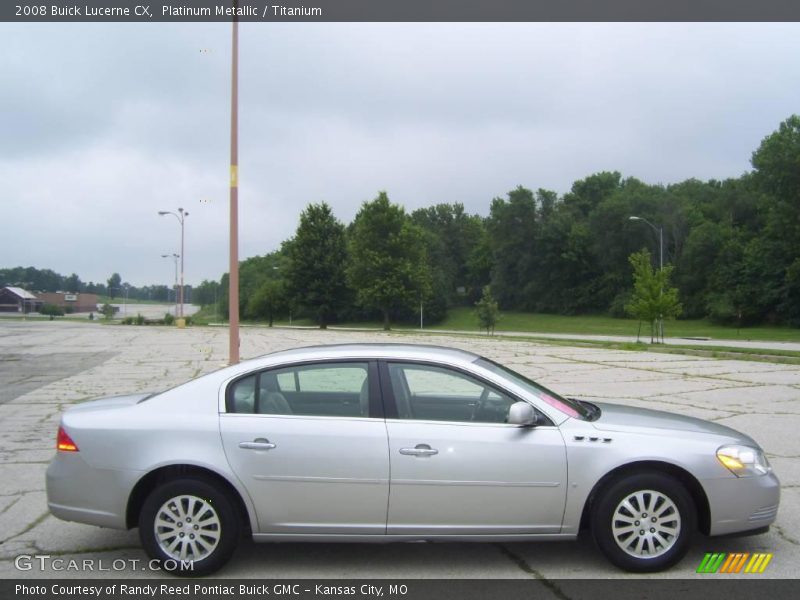 Platinum Metallic / Titanium 2008 Buick Lucerne CX