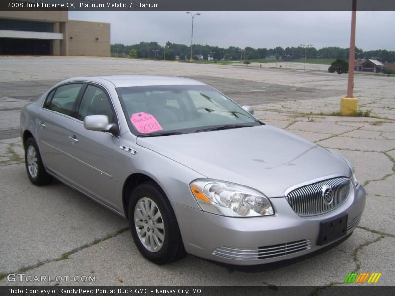 Platinum Metallic / Titanium 2008 Buick Lucerne CX