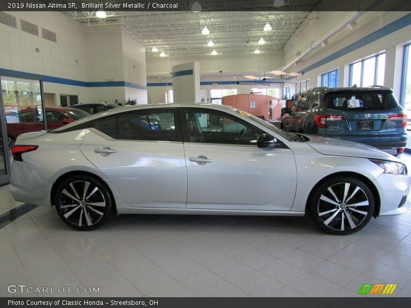Brilliant Silver Metallic / Charcoal 2019 Nissan Altima SR
