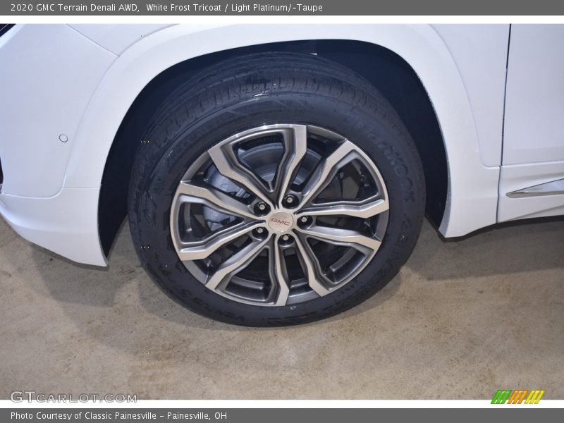White Frost Tricoat / Light Platinum/­Taupe 2020 GMC Terrain Denali AWD