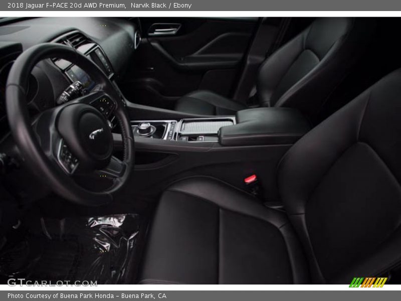 Narvik Black / Ebony 2018 Jaguar F-PACE 20d AWD Premium