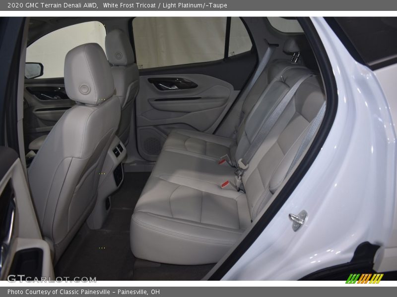 White Frost Tricoat / Light Platinum/­Taupe 2020 GMC Terrain Denali AWD