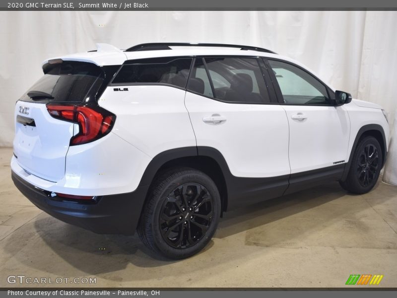 Summit White / Jet Black 2020 GMC Terrain SLE