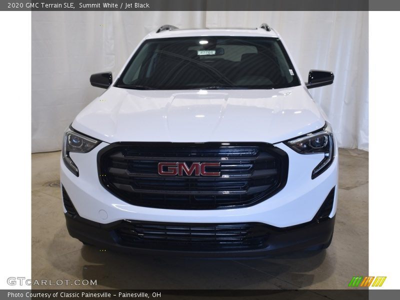 Summit White / Jet Black 2020 GMC Terrain SLE