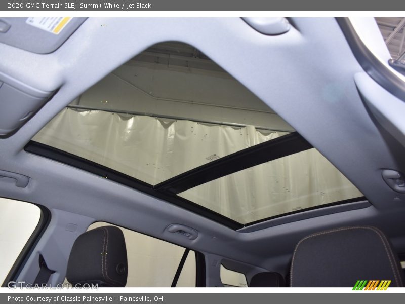 Summit White / Jet Black 2020 GMC Terrain SLE