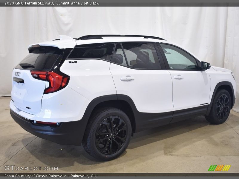 Summit White / Jet Black 2020 GMC Terrain SLE AWD