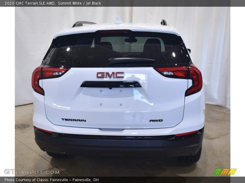 Summit White / Jet Black 2020 GMC Terrain SLE AWD