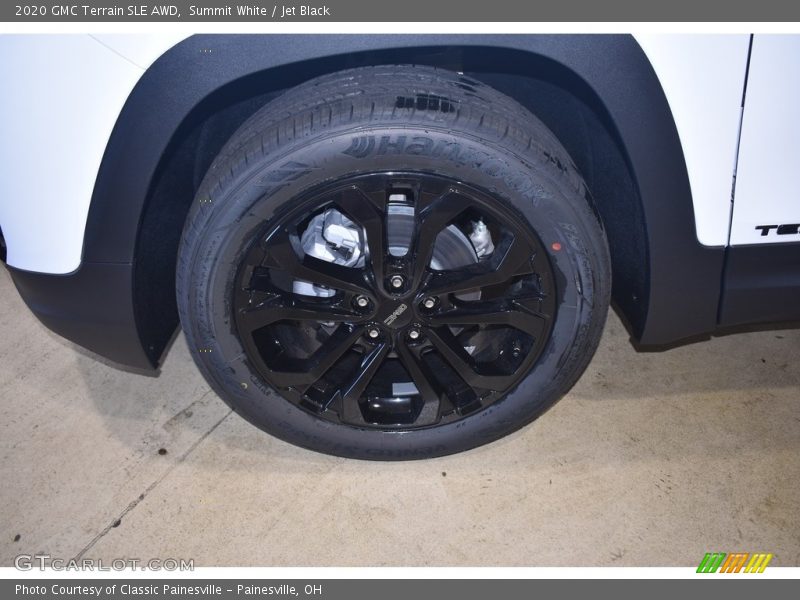 Summit White / Jet Black 2020 GMC Terrain SLE AWD