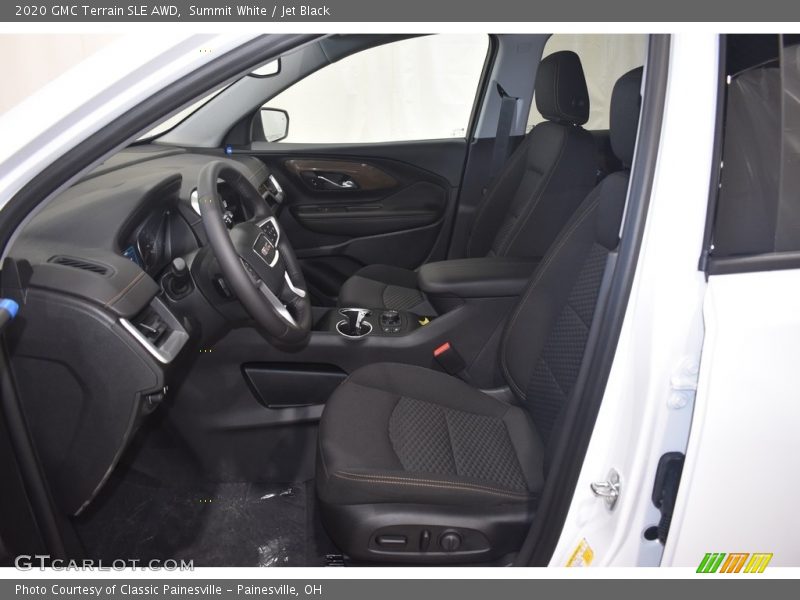Summit White / Jet Black 2020 GMC Terrain SLE AWD
