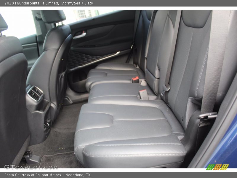 Stormy Sea / Black 2020 Hyundai Santa Fe Limited