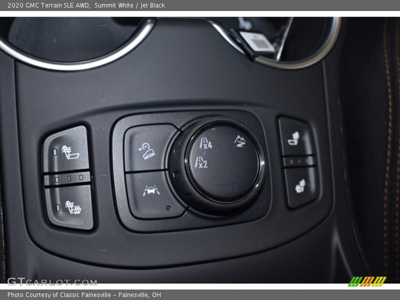 Summit White / Jet Black 2020 GMC Terrain SLE AWD