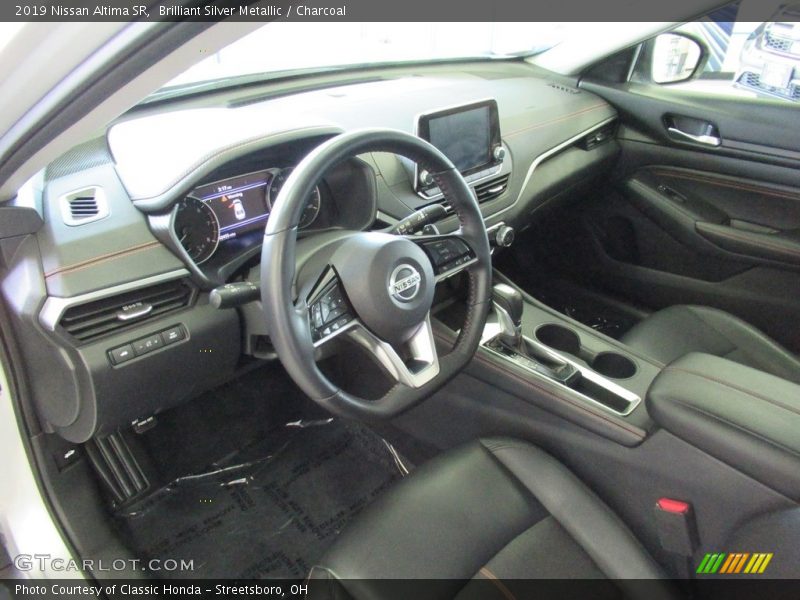  2019 Altima SR Charcoal Interior