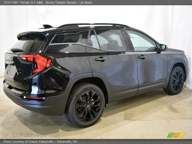 Ebony Twilight Metallic / Jet Black 2020 GMC Terrain SLT AWD
