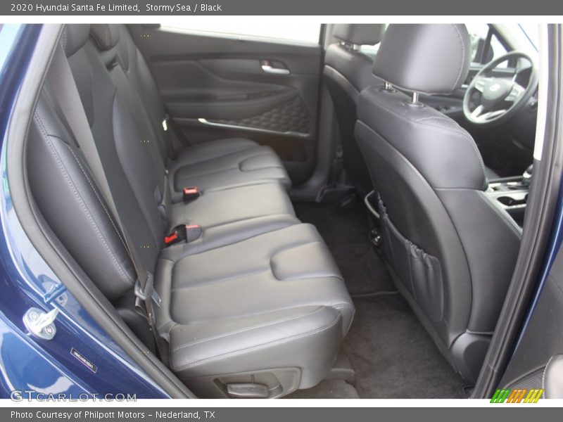 Stormy Sea / Black 2020 Hyundai Santa Fe Limited