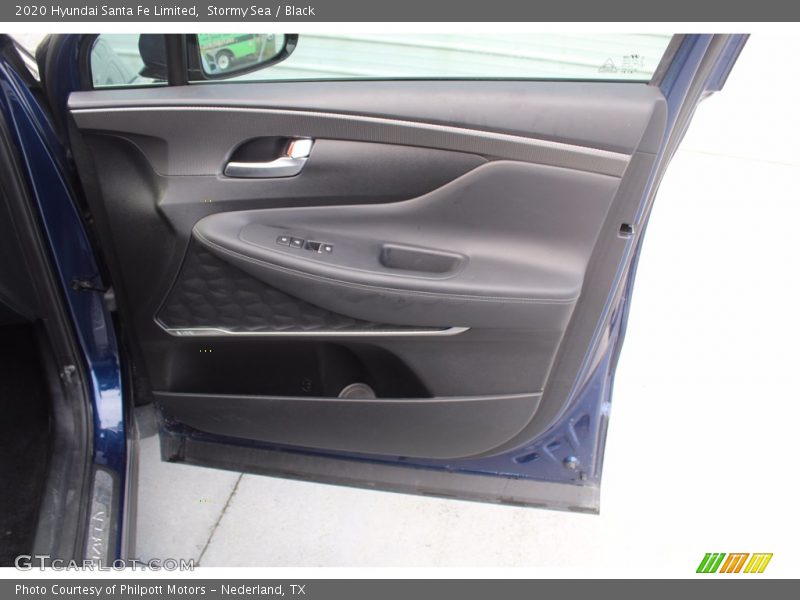 Stormy Sea / Black 2020 Hyundai Santa Fe Limited