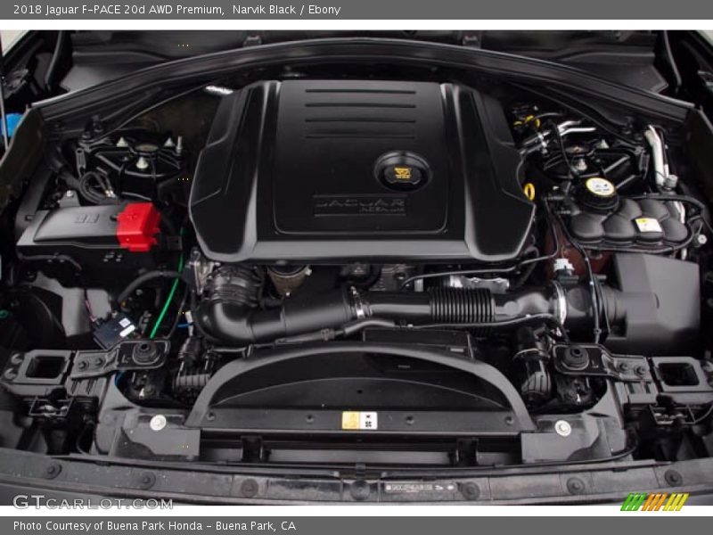  2018 F-PACE 20d AWD Premium Engine - 2.0 Liter Turbo-Diesel Inline 4 Cylinder