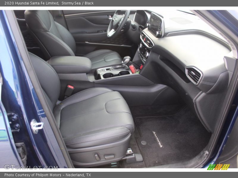 Stormy Sea / Black 2020 Hyundai Santa Fe Limited