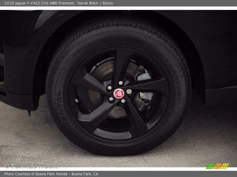 Narvik Black / Ebony 2018 Jaguar F-PACE 20d AWD Premium