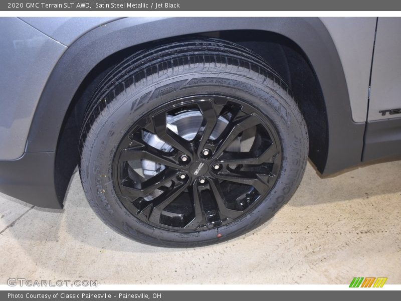 Satin Steel Metallic / Jet Black 2020 GMC Terrain SLT AWD