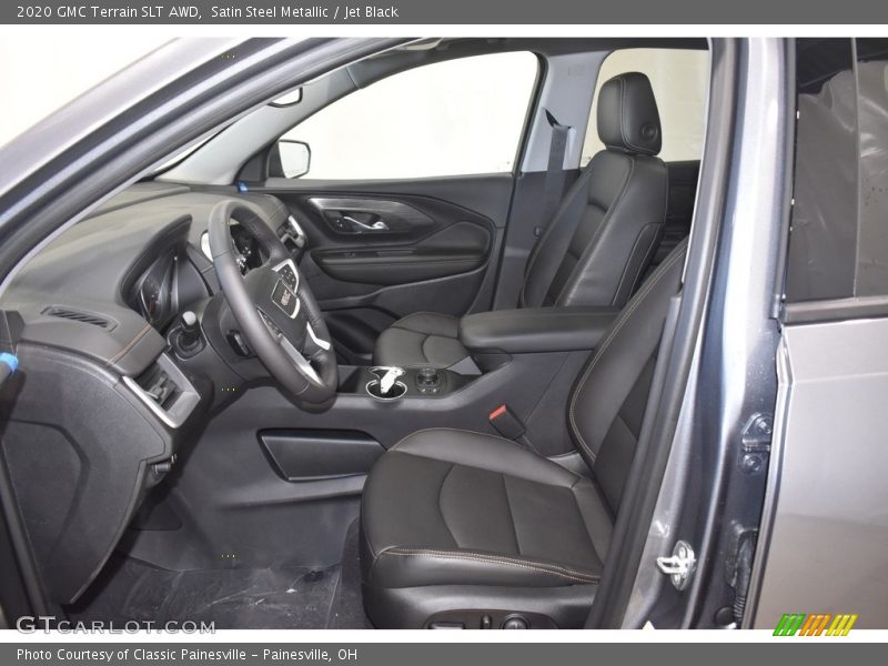 Satin Steel Metallic / Jet Black 2020 GMC Terrain SLT AWD