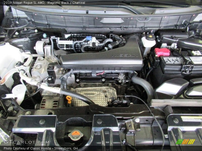 Magnetic Black / Charcoal 2019 Nissan Rogue SL AWD