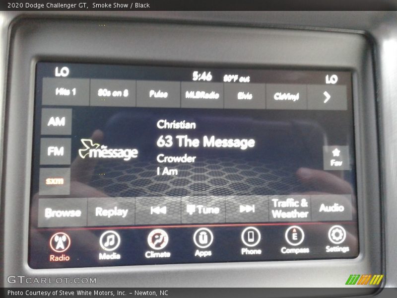 Smoke Show / Black 2020 Dodge Challenger GT