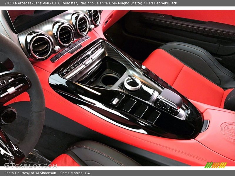 Controls of 2020 AMG GT C Roadster