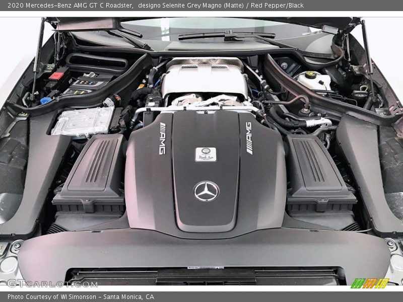  2020 AMG GT C Roadster Engine - 4.0 Liter Twin-Turbocharged DOHC 32-Valve VVT V8