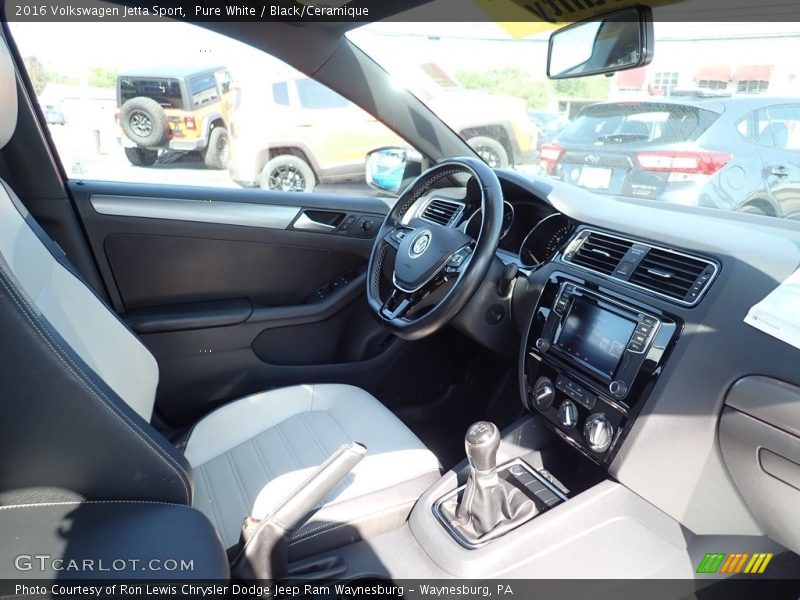 Dashboard of 2016 Jetta Sport