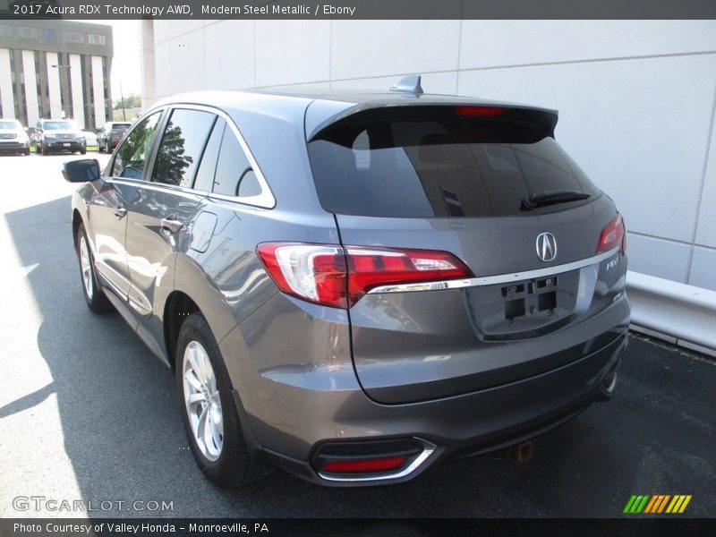 Modern Steel Metallic / Ebony 2017 Acura RDX Technology AWD