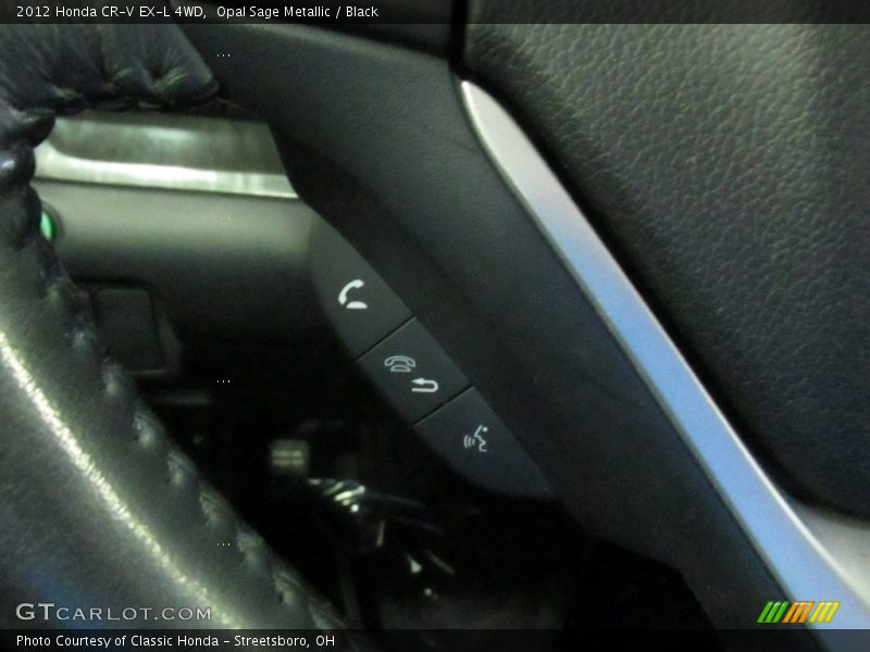 Opal Sage Metallic / Black 2012 Honda CR-V EX-L 4WD