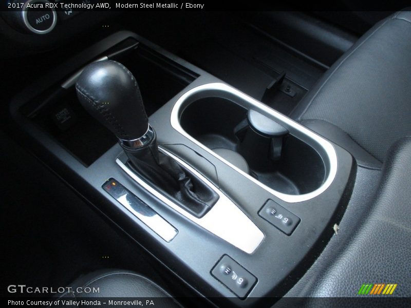 Modern Steel Metallic / Ebony 2017 Acura RDX Technology AWD