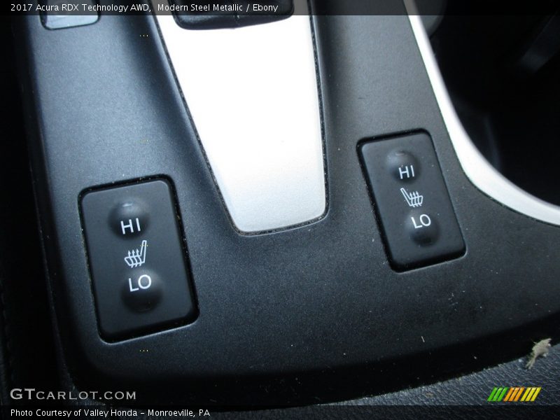 Modern Steel Metallic / Ebony 2017 Acura RDX Technology AWD