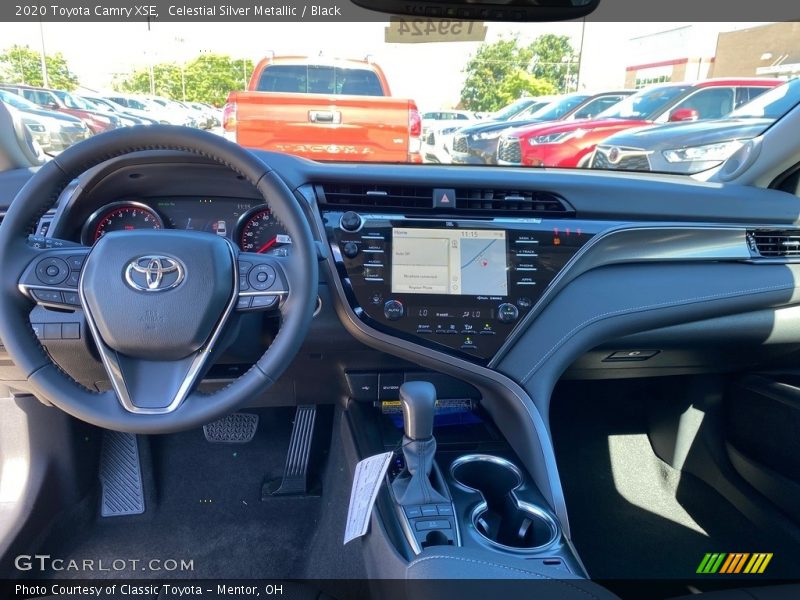 Dashboard of 2020 Camry XSE