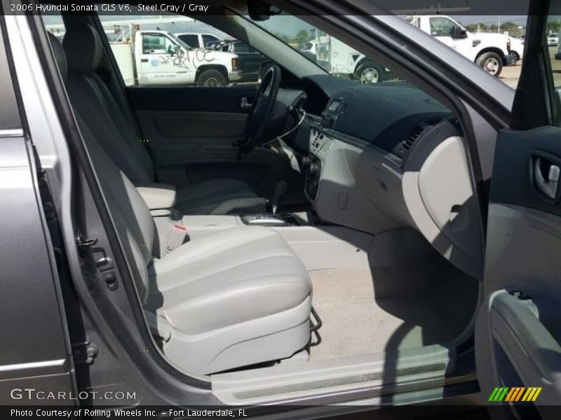 Steel Gray / Gray 2006 Hyundai Sonata GLS V6