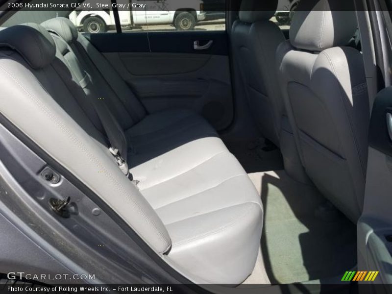Steel Gray / Gray 2006 Hyundai Sonata GLS V6