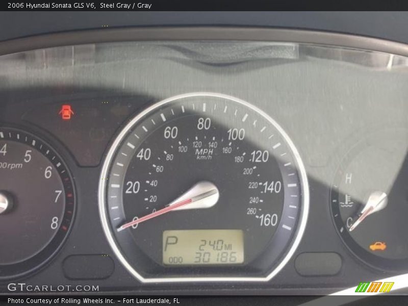 Steel Gray / Gray 2006 Hyundai Sonata GLS V6