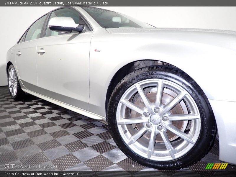 Ice Silver Metallic / Black 2014 Audi A4 2.0T quattro Sedan
