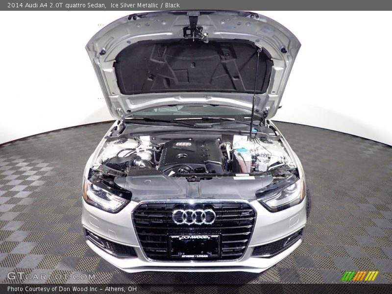 Ice Silver Metallic / Black 2014 Audi A4 2.0T quattro Sedan