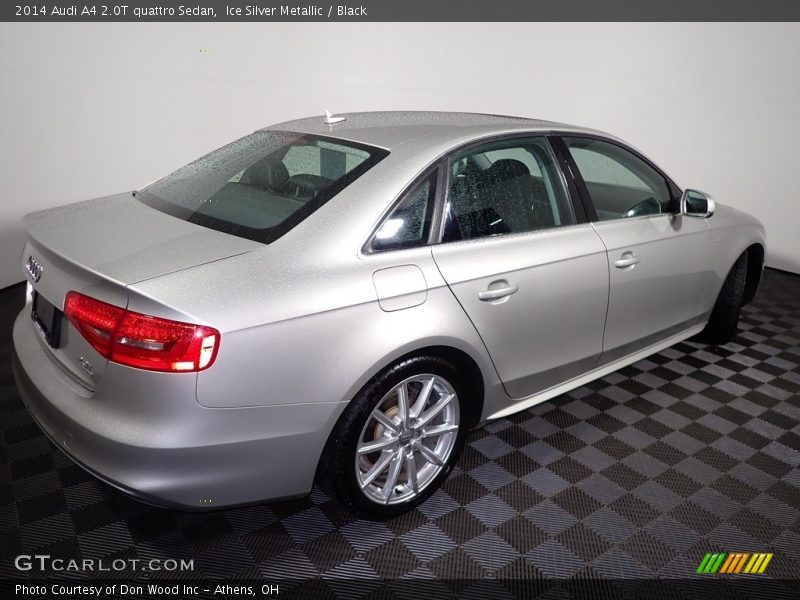 Ice Silver Metallic / Black 2014 Audi A4 2.0T quattro Sedan