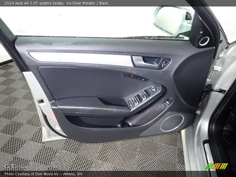 Ice Silver Metallic / Black 2014 Audi A4 2.0T quattro Sedan